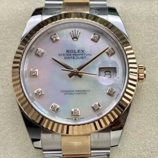 AAA Replica Rolex Datejust 41MM M126331-0013 Clean Factory Diamond Dial Mens Watch | aaafactory.io