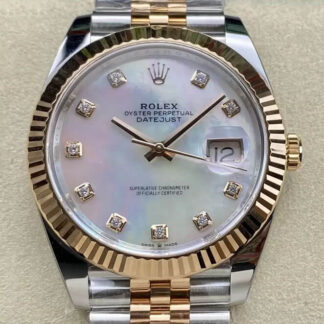 AAA Replica Rolex Datejust 41MM M126331-0014 Clean Factory Mother-Of-Pearl Dial Mens Watch | aaafactory.io