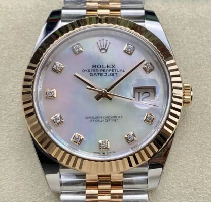 AAA Replica Rolex Datejust 41MM M126331-0014 Clean Factory Mother-Of-Pearl Dial Mens Watch | aaafactory.io