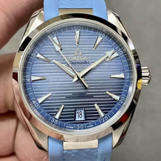 AAA Replica Omega Seamaster 220.12.41.21.03.008 VS Factory Blue Strap Mens Watch | aaafactory.io