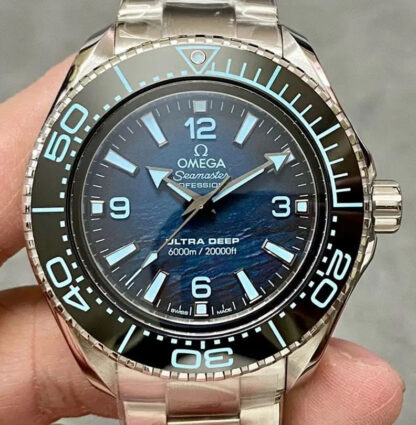 AAA Replica Omega Seamaster 215.30.46.21.03.002 VS Factory Blue Dial Mens Watch | aaafactory.io