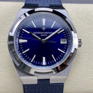 AAA replica Vacheron Constantin Overseas 4500V-110A rubber strap PPF factory automatic mechanical blue dial | aaa replica watches.is