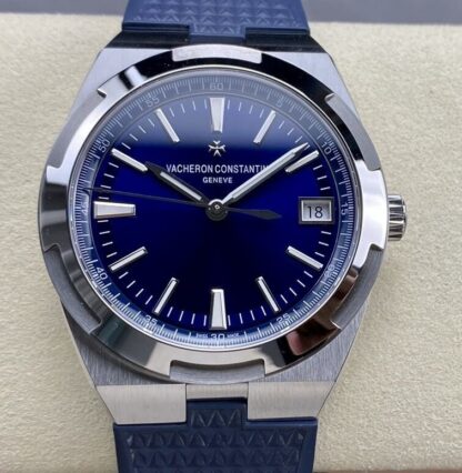 AAA replica Vacheron Constantin Overseas 4500V-110A rubber strap PPF factory automatic mechanical blue dial | aaa replica watches.is