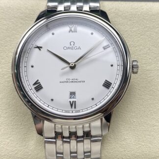 AAA replica Omega De Ville 434.10.40.20.02.001 KZ Factory Silver Dial Mens Watch | aaafactory.io