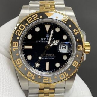 AAA Replica Rolex Greenwich II M126713GRNR-0001 ARF Factory Black Dial | aaafactory.io