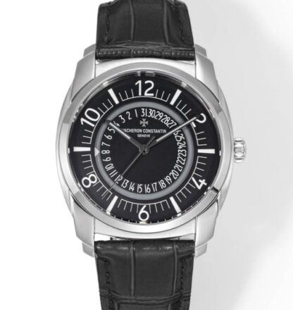 AAA replica Vacheron Constantin Quedley 4500S-000A-B196 GR factory Black Dial