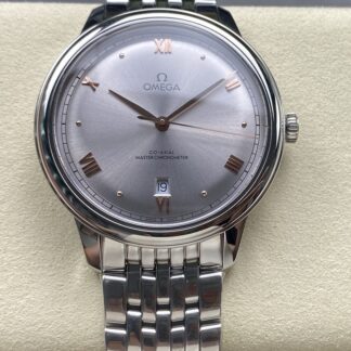 AAA replica Omega De Ville 434.10.40.20.06.001 KZ Factory Grey dial Mens Watch | aaafactory.io