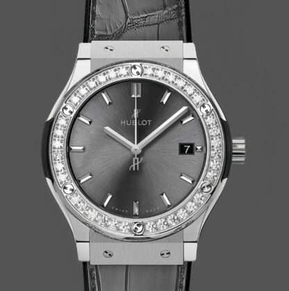 AAA Replica Hublot Classic Fusion 581.NX.7071.LR.1104 HB Factory Grey dial Ladies Watches | aaafactory.io