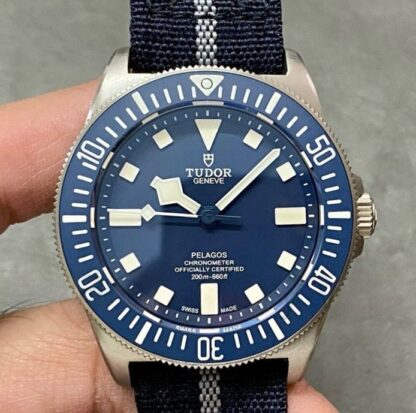 AAA Replica Tudor Pelagos M25707B/24-0001 M+ factory woven strap Mens Watches | aaafactory.io