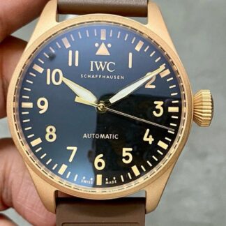 AAA Replica IWC Pilot's Watch IW329703-001 M+ factory Brown strap Mens Watches | aaafactory.io