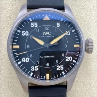 AAA Replica IWC Pilot's Watch IW329701-001 M+ factory Black strap Mens Watches | aaafactory.io