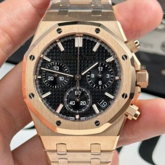 AAA Replica Audemars Piguet Royal Oak 26240OR.OO.1320OR.06 APS Factory Black Dial Mens Watch | aaafactory.io