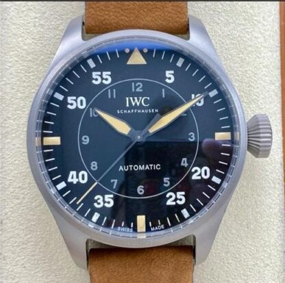 AAA Replica IWC Pilot's Watch IW329701 M+ factory Calfskin leather strap Mens Watches | aaafactory.io