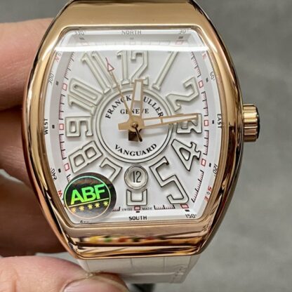 AAA Replica Franck Muller MEN'S COLLECTION V 45 SC DT BR ABF Factory Silvery white dial Mens Watches | aaafactory.io