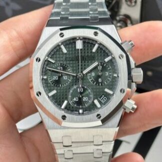 AAA Replica Audemars Piguet Royal Oak 26240ST.OO.1320ST.08 APS Factory Khaki Green Dial Mens Watch | aaafactory.io