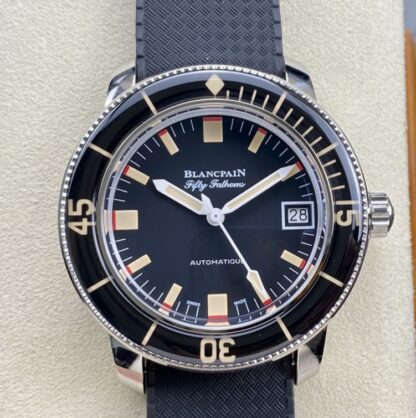 AAA Replica Blancpain Fifty Fathoms 5008B-1130-B52A TW Factory Dark Gray Dial Mens Watch | aaafactory.io