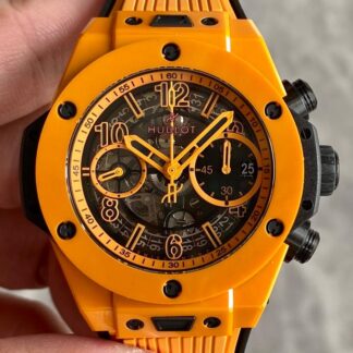 AAA Replica Hublot BIG BANG 441.CU.5910.RX BB Factory Orange Strap Mens Watches | aaafactory.io