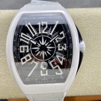 AAA Replica Franck Muller MEN'S COLLECTION v48 CH CA ABF Factory White strap Mens Watches | aaafactory.io