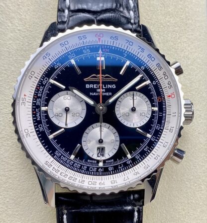 AAA Replica Breitling Navitimer AB0139211B1P1 BLS Factory Leather strap Mens Watches | aaafactory.io