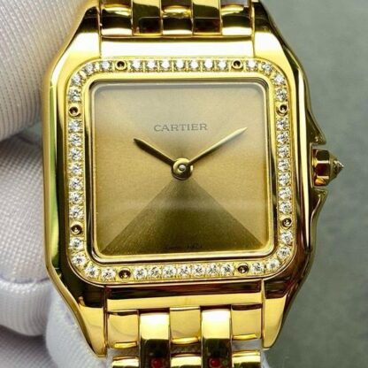 AAA Replica Cartier PANTHÈRE DE CARTIER WJPN0057 AF Factory Gold Strap Ladies Watch | aaafactory.io