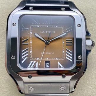 AAA Replica Cartier SANTOS DE CARTIER WSSA0064 BV Factory Stainless Steel Strap Mens Watch | aaafactory.io