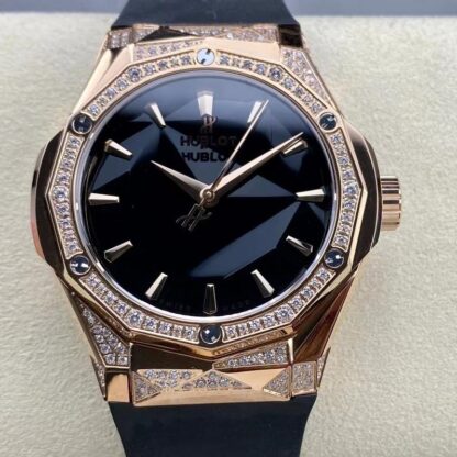 AAA Replica Hublot Classic Fusion 550.OS.1800.RX.1804.ORL19 HB Factory Set Diamonds Mens Watch | aaafactory.io