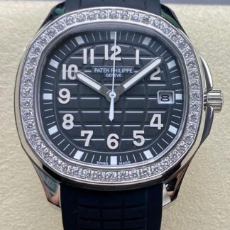 AAA Replica Patek Philippe AUQANAUT 5267/200A-001 GR Factory Black Strap Ladies Watches | aaafactory.io