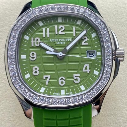 AAA Replica Patek Philippe AUQANAUT 5267/200A-011 GR Factory Green Strap Ladies Watches | aaafactory.io