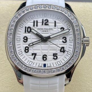 AAA Replica Patek Philippe AUQANAUT 5267/200A-020 GR Factory Silver Bezel Ladies Watches | aaafactory.io