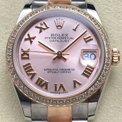 AAA Replica Rolex Datejust m278381rbr-0001 AR Factory Middle Gold Strap Ladies Watch | aaafactory.io